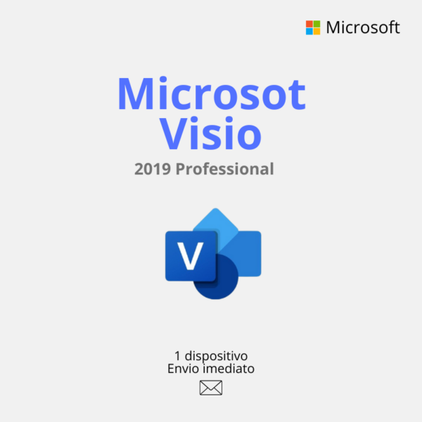Licença Microsoft Visio 2019 Professional - Permanente