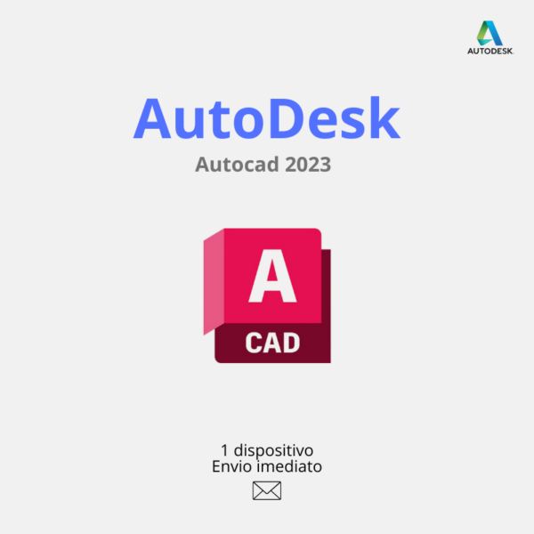 Autodesk AutoCAD 2023 – Licença Original + Nota Fiscal – Ative Agora!