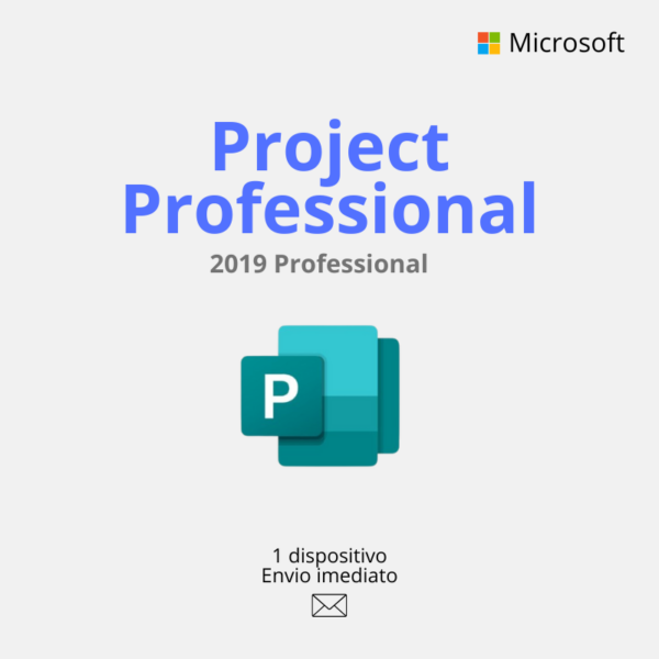 Licença Microsoft Project 2019 Professional – Permanente